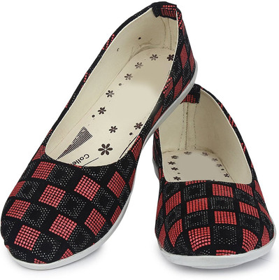 

WOMENO Bellies For Women(Black, Red