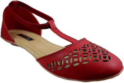 

HEROSHOELINE Women Red Flats