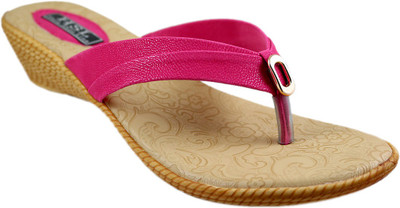

HEROSHOELINE Women Pink Wedges