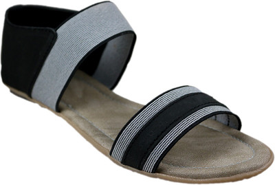

HEROSHOELINE Women Black Flats