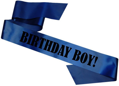 

Shop Online Theme My Party Birthday Sash (Birthday Boy - Blue)