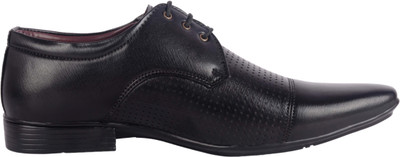 

AAIKEN Lace Up For Men(Black, White