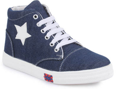 

Vilax Fashionable Sneakers Casuals For Women(Blue, White
