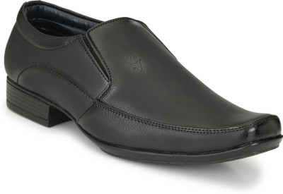 

BIG JUNIOR Popular Formal Shoes Slip On For Men(Black