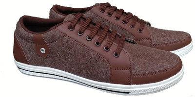 

Drabbet Casual (Brown) Canvas Shoes For Men(Brown