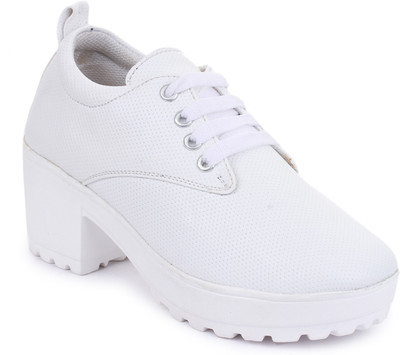 Vilax Fashionable Sneakers Casuals For Women(White