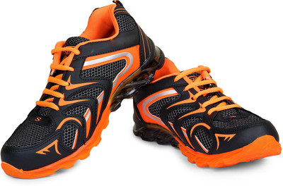 

Bella Toes 1025-Black Orange- Sneakers For Men(Black, Orange