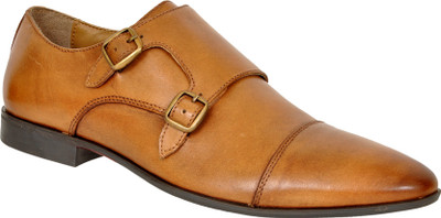 

Allen Cooper Monk Strap For Men(Tan