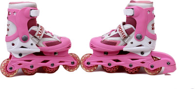 

sadem pink In-line Skates - Size 7 UK(Pink)