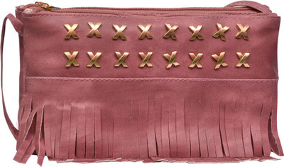 

Jayteen Women Casual Maroon PU Sling Bag