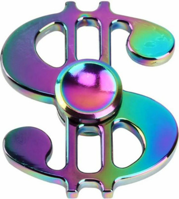 

SANJARY VERY GGOD QUALITY DOLLAR METAL SPINNER (MULTI-COLOUR)(Multicolor)