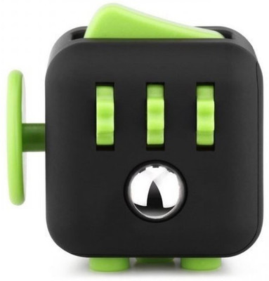 

fidgetcubein Black Green Fidget Cube by fidgetcubein(Green, Black)