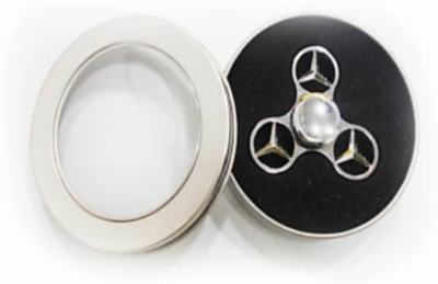 

SANJARY SUPER FAST METAL MADE TRI-MERCEDES SPINNER (SILVER)(Silver)