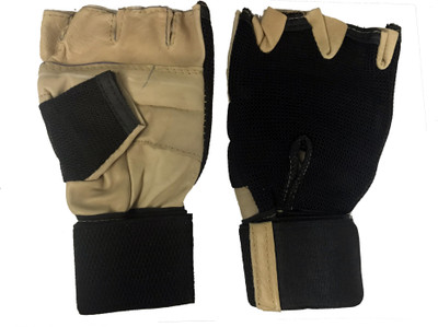 

Cp Bigbasket Netted Good Quality Gym & Fitness Gloves (Free Size, Brown), Black;brown