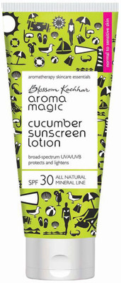 

Aroma Magic Cucumber Sunscreen Lotion 100 ml - SPF 30 PA++(100 ml)