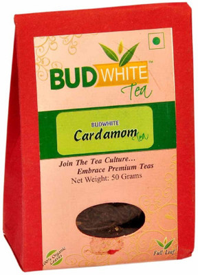 

BudWhite Cardamom Tea - 50 G Loose Cardamom Black Tea Box(50 g)