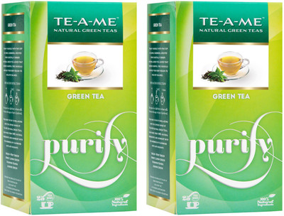 

TE-A-ME Green Tea, Natural Green Tea Green Tea Bags(25 Bags, Box)