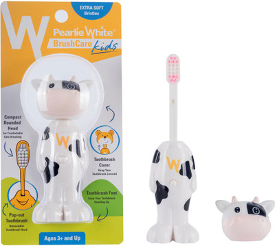 

pearlie white BrushCare Kids (Cow) Extra Soft Toothbrush