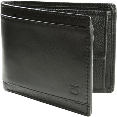 

Fastrack Men Black Genuine Leather Wallet(2 Card Slots)