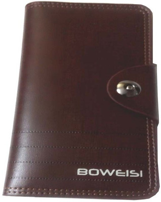 

BABA BLESSINGS Men Brown Fabric Wrist Wallet(29 Card Slots)
