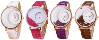 octus New Combo Of 4 Ladies Designer Analog Watch Watch  - For Women   Watches  (Octus)