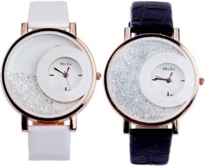Frida white&black mexre analogue stylish designer watches for girls and women Watch  - For Girls   Watches  (Frida)