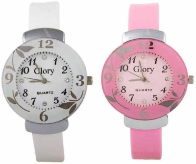 Frida white&pink flavar analogue stylish designer watches for girls and women Watch  - For Girls   Watches  (Frida)