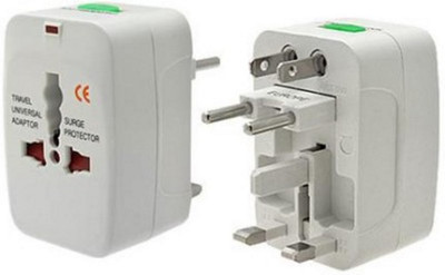 HashTag Glam 4 Gadgets Universal Worldwide Adaptor White