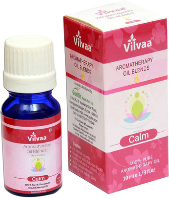 

Vilvaa 100 % Pure Aromatherapy Oil Blends - CALM(10 ml)