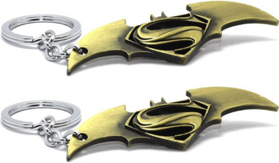

MGP Fashion Batman Vs Superman Wings Set of 2 KC- 148 -b Key Chain(Multicolor)