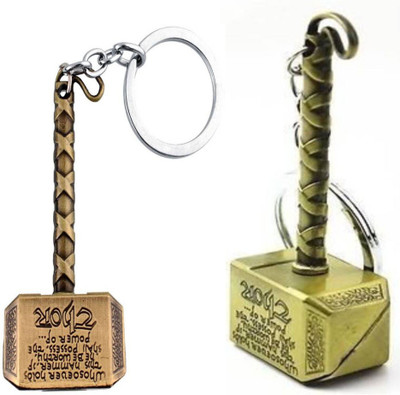 

MGP Fashion Hammer Metal Key Chain-C-A Key Chain(Multicolor)