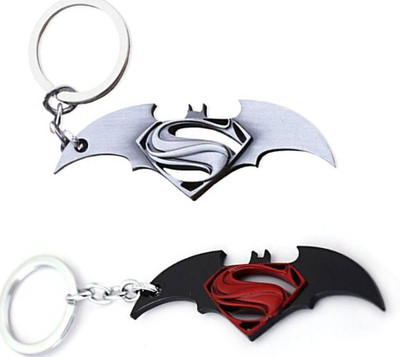

MGP Fashion Batman Vs Superman Wings Set of 2 KC- 148 -A-C Key Chain(Multicolor)
