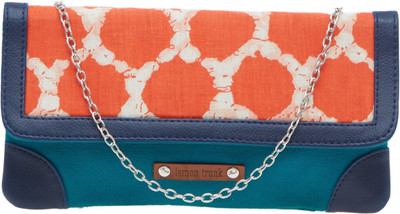 

Lemon Trunk Casual Blue Clutch