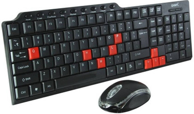 

Blue Streak QHM8810 Wired USB, PS2 Laptop Keyboard Combo Set