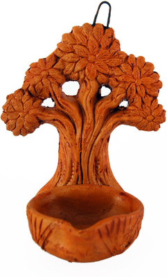

Greenthumber - Tree of life Diya Wood Colour Decoration - 500 g