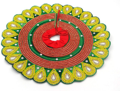 

RINU RAKHI DESIGNER LADDU GOPAL POSHAK Dress(Silk)