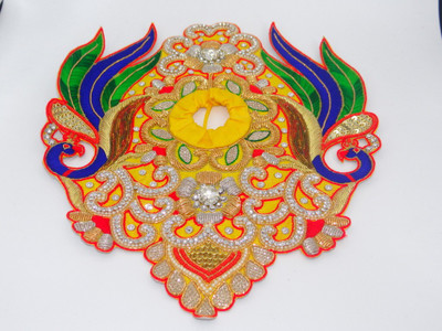 

RINU RAKHI DESIGNER LADDU GOPAL POSHAK size 5 Dress(Silk)