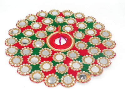 

RINU RAKHI DESIGNER LADDU GOPAL POSHAK (size.5) Dress(Silk)