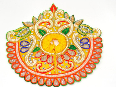 

RINU RAKHI DESIGNER LADDU GOPAL POSHAK Dress(Silk)