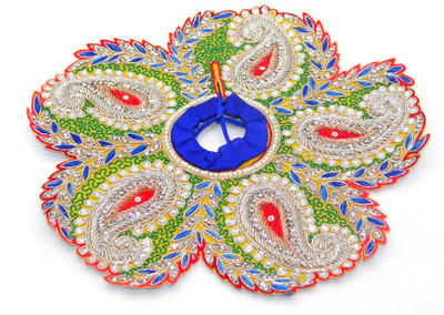 

RINU RAKHI DESIGNER LADDU GOPAL POSHAK Dress(Silk)
