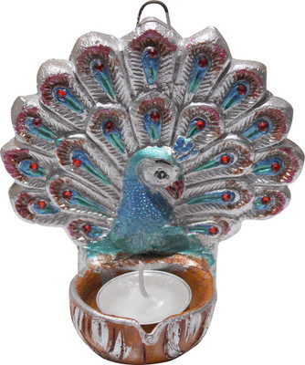 Blutec Terracotta (Pack of 2) Hanging Diya(Height: 5.35 inch)