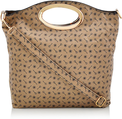 

Mark & Keith Hand-held Bag(Beige, Black)