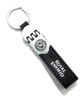 

kausal kf Black Faux Leather Imported Keychains/gifting Key Chain