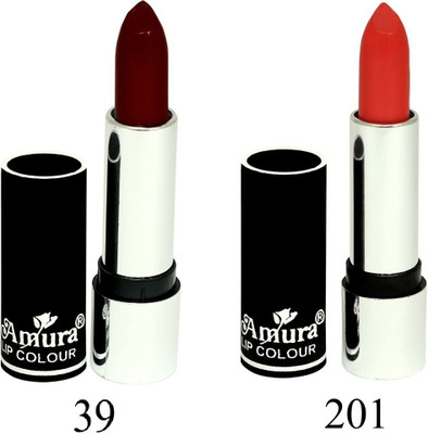 

Amura Black Beauty Lip Colour Set of 2(39201, 4.5 g)