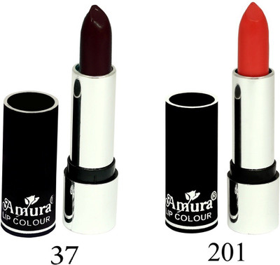 

Amura Black Beauty Lip Colour Set of 2(37201, 4.5 g)