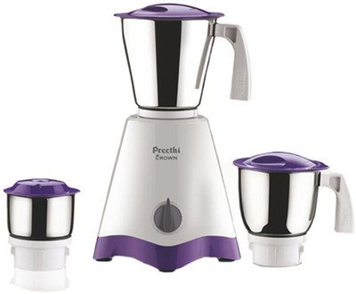 

Preethi Crown MG-205 500 W Mixer Grinder(White, 3 Jars)