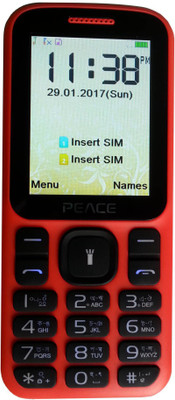 Peace Super Slim(Red & Black)