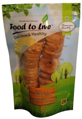 

Food to Live Premium Quality Dry Figs(250 g, Pouch)