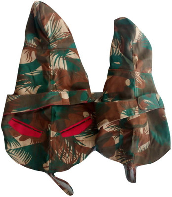 zorba Coat for Dog(Miltri Print, Green