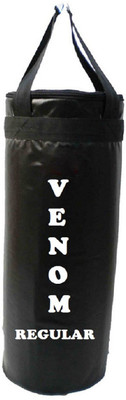

Venom REGULAR 4.5 FEET, MATERIAL : SRF - STANDARD, BLACK COLOR, UNFILLED WITH STRAPS Hanging Bag(4.5, 54 kg)